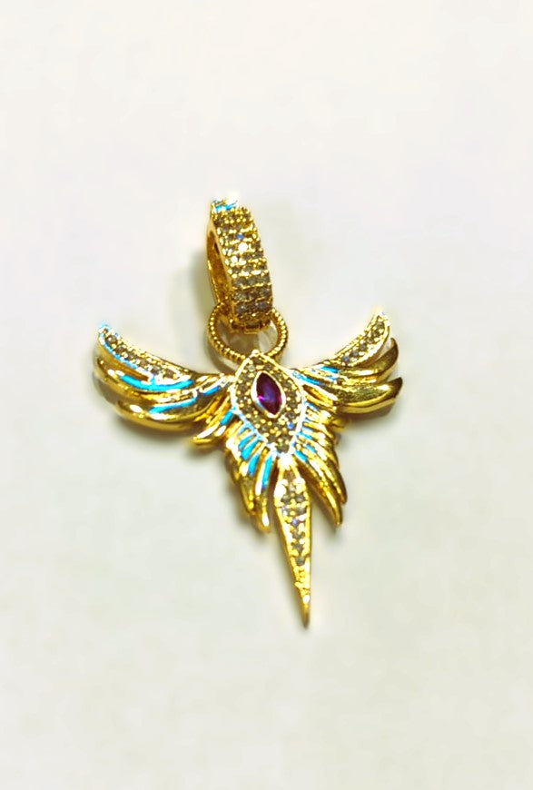 Vip Taşlı Anka Kuşu Charm