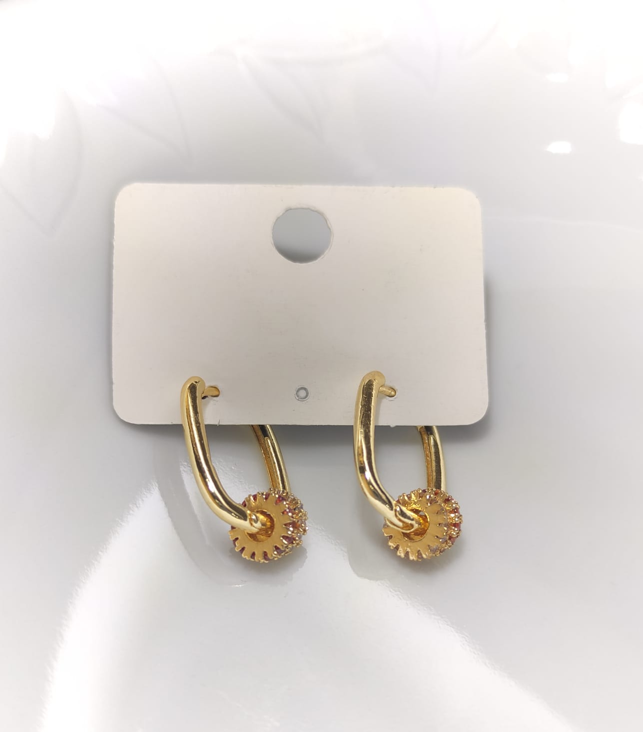 Vip Gold Charmlı Küpe