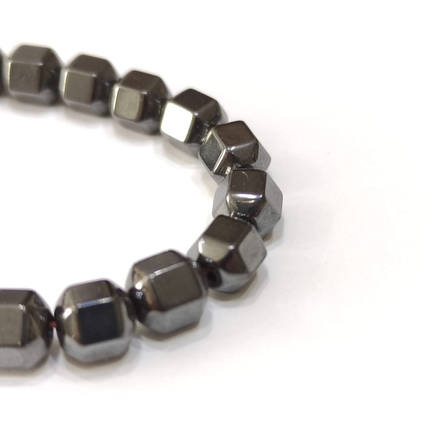 Hematit Doğal Taş Bileklik 6mm