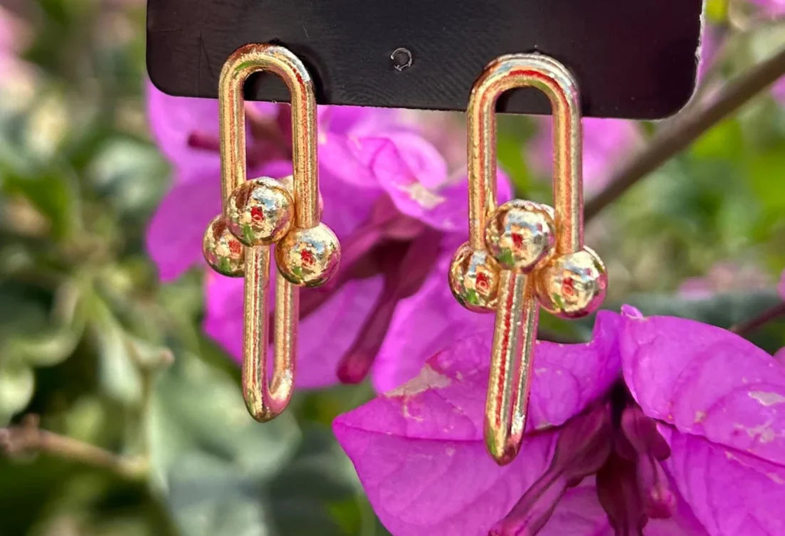 Gold Tiffany Küpe